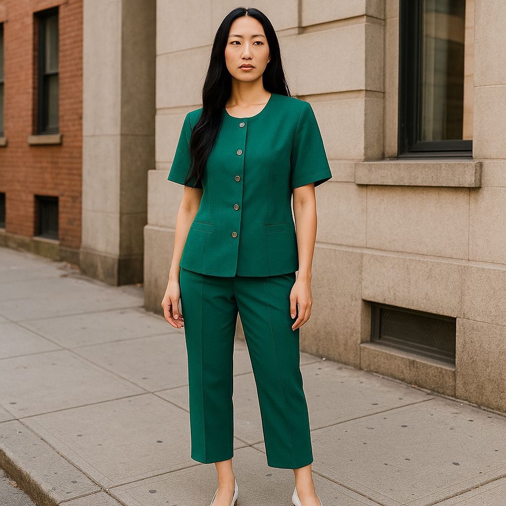 TWO TWENTY PANTS SET BLOUSE PRE-OWNED SIZE 14